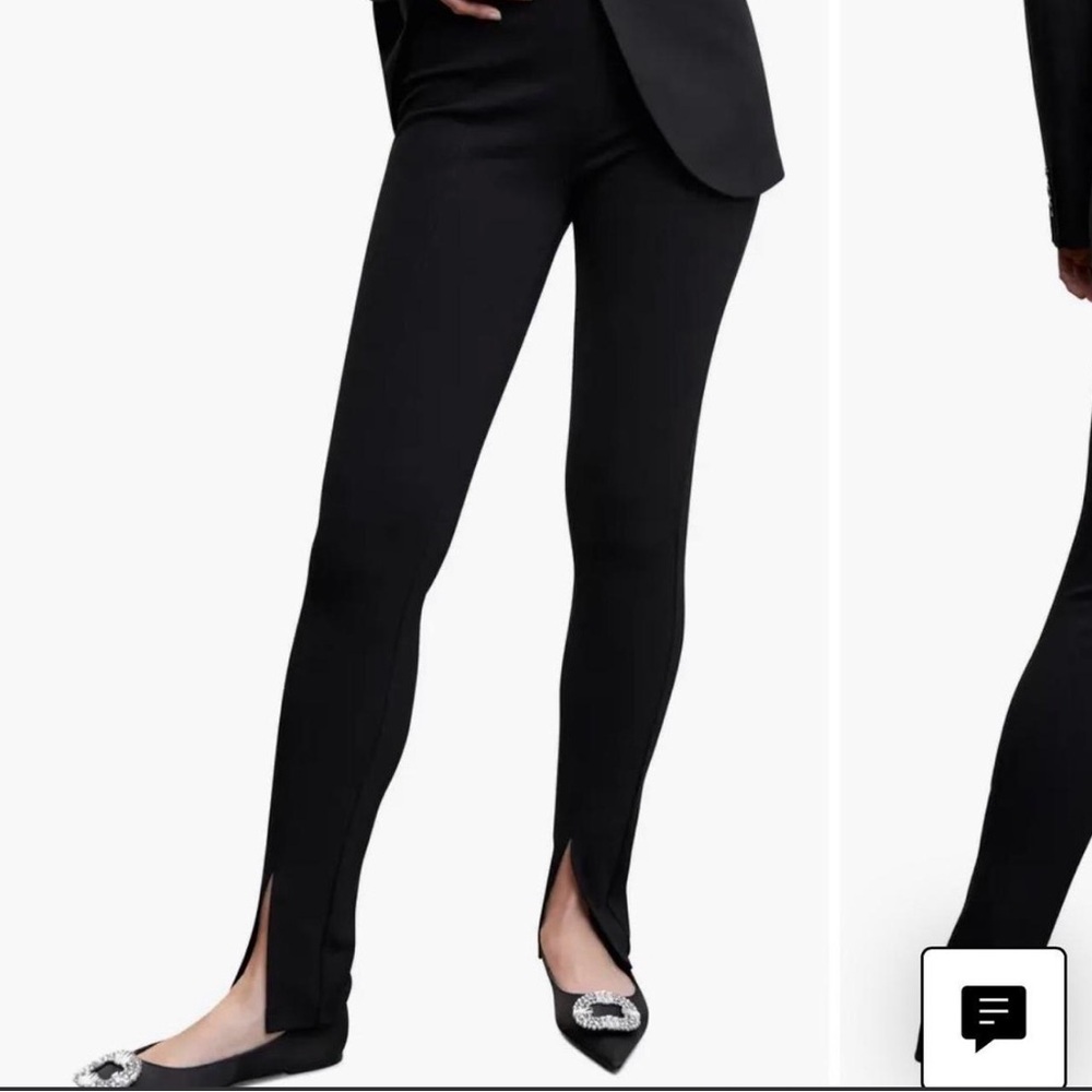 Mango split front detail Women’s leggings